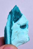5.7grs BLUE MALACHITE CHRYSOCOLLA SCULPTURE SCENIC PERU ROUGH DECORATION UB162