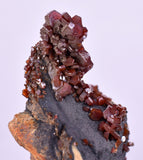 4.7cm VANADINITE HOLLANDITE CRYSTAL MIBLADEN MOROCCO MINERAL SPECIMEN WB23