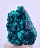 3cm GEM BLUE MALACHITE CHRYSOCOLLA PERU ROSETTE BOTRYOIDAL CRYSTAL GRAPE  UB124