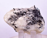 5.2cms NATIVE SILVER WIRE QUARTZ PERU MINE MINERAL SPECIMEN HB247