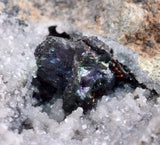 5.3cms NATIVE SILVER WIRE PERU ACANTHITE UCHUCCHACUA MINE MINERAL SPECIMEN HB170