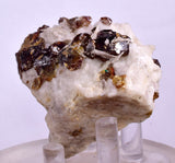 4.8 cms SPHALERITE BARITE QUARTZ GEM PERU CRYSTALS DISPLAY OR TO CUT IT MB103