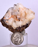 5.3 cms GEM ZEOLITE STILBITE HEULANDITE APOPHYLLITE (?) CRYSTALS PERU FB46