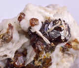 4.8 cms SPHALERITE BARITE QUARTZ GEM PERU CRYSTALS DISPLAY OR TO CUT IT MB103