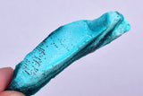 5.9grs BLUE MALACHITE CHRYSOCOLLA SCULPTURE SCENIC PERU ROUGH DECORATION UB160