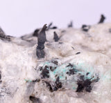 5.2cms NATIVE SILVER WIRE QUARTZ PERU MINE MINERAL SPECIMEN HB247