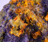 4cms GEM WULFENITE FLUORITE MIMETITE CRYSTALS ALAMO ARIZONA USA MINERAL YB41