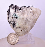 5.2cms NATIVE SILVER WIRE QUARTZ PERU MINE MINERAL SPECIMEN HB247