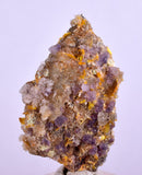 4.6cms GEM RARE WULFENITE FLUORITE MINI CRYSTALS ALAMO ARIZONA USA YB37