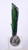 5.4cms GEM VIVIANITE BOLIVIA POTOSI EMERALD COLOR CRYSTAL FACET MINERAL IB13