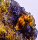 4cms GEM WULFENITE FLUORITE MIMETITE CRYSTALS ALAMO ARIZONA USA MINERAL YB41