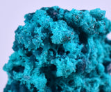 3cm GEM BLUE MALACHITE CHRYSOCOLLA PERU ROSETTE BOTRYOIDAL CRYSTAL GRAPE  UB123