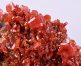4.2cm VANADINITE HOLLANDITE CRYSTAL MIBLADEN MOROCCO  MINERAL SPECIMEN WB32