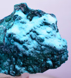 5.5cms BLUE MALACHITE BOTRYOIDAL PERU CRYSTALS GRAPE SPHERES SHINY UB43