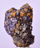 5.3cms GEM RARE WULFENITE FLUORITE MINI CRYSTALS ALAMO ARIZONA USA YB54