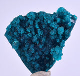 3cm GEM BLUE MALACHITE CHRYSOCOLLA PERU ROSETTE BOTRYOIDAL CRYSTAL GRAPE  UB127