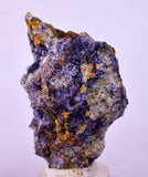 5.3cms GEM RARE WULFENITE FLUORITE MINI CRYSTALS ALAMO ARIZONA USA YB54