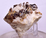 4.8 cms SPHALERITE BARITE QUARTZ GEM PERU CRYSTALS DISPLAY OR TO CUT IT MB103