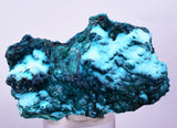 5.5cms BLUE MALACHITE BOTRYOIDAL PERU CRYSTALS GRAPE SPHERES SHINY UB43