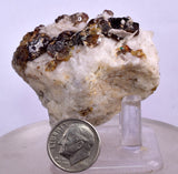 4.8 cms SPHALERITE BARITE QUARTZ GEM PERU CRYSTALS DISPLAY OR TO CUT IT MB103