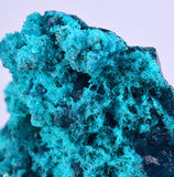 3cm GEM BLUE MALACHITE CHRYSOCOLLA PERU ROSETTE BOTRYOIDAL CRYSTAL GRAPE  UB123