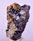 5.3cms GEM RARE WULFENITE FLUORITE MINI CRYSTALS ALAMO ARIZONA USA YB54