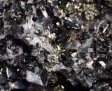 4.9cms MARCASITE PYRITE QUARTZ  ARSENOPYRYTE  PERU SHINY CRYSTALS MINERAL MB114