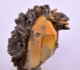 4cms RED LIMONITE MARCASITE QUARTZ GOETHITE CRYSTALS PERU MINERAL SPECIMEN QB66