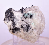 5.2cms NATIVE SILVER WIRE QUARTZ PERU MINE MINERAL SPECIMEN HB247