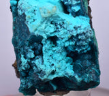 3cm GEM BLUE MALACHITE CHRYSOCOLLA PERU ROSETTE BOTRYOIDAL CRYSTAL GRAPE  UB187
