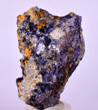 5.3cms GEM RARE WULFENITE FLUORITE MINI CRYSTALS ALAMO ARIZONA USA YB54