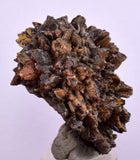 4cms RED LIMONITE MARCASITE QUARTZ GOETHITE CRYSTALS PERU MINERAL SPECIMEN QB66