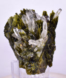 5.3cms PREMIUM EPIDOTE AXINITE QUARTZ CRYSTALS PERU AESTHETIC COLLECTOR CB206