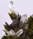 5.3cms PREMIUM EPIDOTE AXINITE QUARTZ CRYSTALS PERU AESTHETIC COLLECTOR CB206