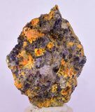 5.3cms GEM WULFENITE FLUORITE MIMETITE CRYSTALS ALAMO ARIZONA USA MINERAL YB61