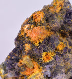 5.3cms GEM WULFENITE FLUORITE MIMETITE CRYSTALS ALAMO ARIZONA USA MINERAL YB61