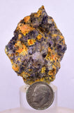 5.3cms GEM WULFENITE FLUORITE MIMETITE CRYSTALS ALAMO ARIZONA USA MINERAL YB61