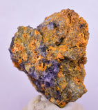 4cms GEM WULFENITE FLUORITE MIMETITE CRYSTALS ALAMO ARIZONA USA MINERAL YB65