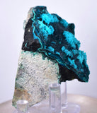 5.3cms BLUE MALACHITE BOTRYOIDAL Peru Crystals Grape Spheres Rosette Translucent New Find Stalactite Minerals Specimensn U547