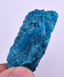 4.4cms GEM BLUE MALACHITE Peru Translucent Chrysocolla Botryoidal Crystal U577