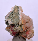 4.1cms PREHNITE  EPIDOTE CRYSTALS Tourmaline Zoisite Peru Mineral Specime UE198
