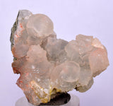 4.1cms PREHNITE  EPIDOTE CRYSTALS Tourmaline Zoisite Peru Mineral Specime UE198