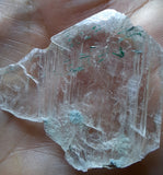 4.6cms GEM ATACAMITE INSIDE SELENITE CRYSTAL LILY MINE PERU  TB176