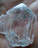 4.6cms GEM ATACAMITE INSIDE SELENITE CRYSTAL LILY MINE PERU  TB176