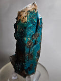 9.9cms QUARTZ CHRYSOCOLLA BOTRYOIDAL TENTADORA MINE PERU MINERAL SPECIMEN CB214