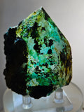 7.5cms QUARTZ CHRYSOCOLLA BOTRYOIDAL TENTADORA MINE PERU MINERAL SPECIMEN CB215