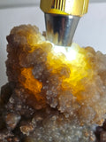 15cms CHALCEDONY BOTRYOIDAL PERU Crystal Quartz  Translucent Mineral Sample  Collector QB129