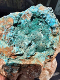 24cms DRUZY CHRYSOCOLLA PERU COPPER 2000 DISCOVERY DB169