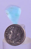 9cts GEM BLUE OPAL SCENIC FACET PERU SEASCAPE PENDANT JEWELRY  B01