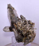 7.9cms GEM QUARTZ NATURAL CHLORITE INCLUDED PHANTOM CRYSTAL PERU  QB78